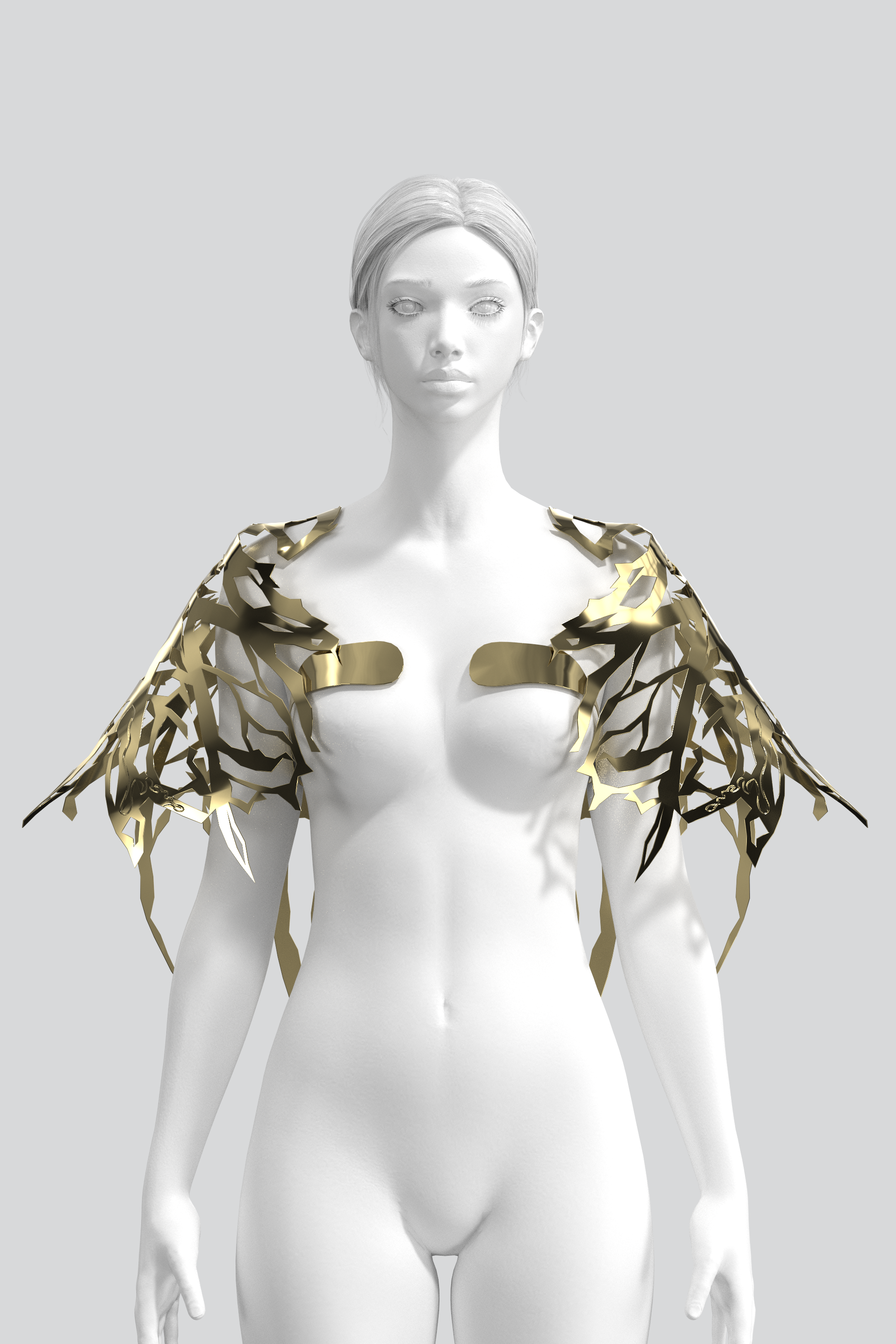 Organic Wing Shoulder Piece